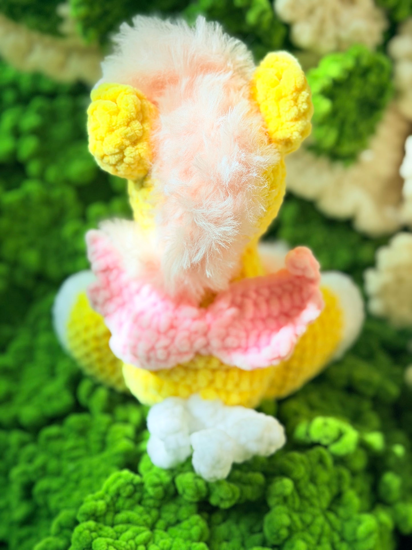 Aurelia das Baby Einhorn in Gelb Weiß Edition