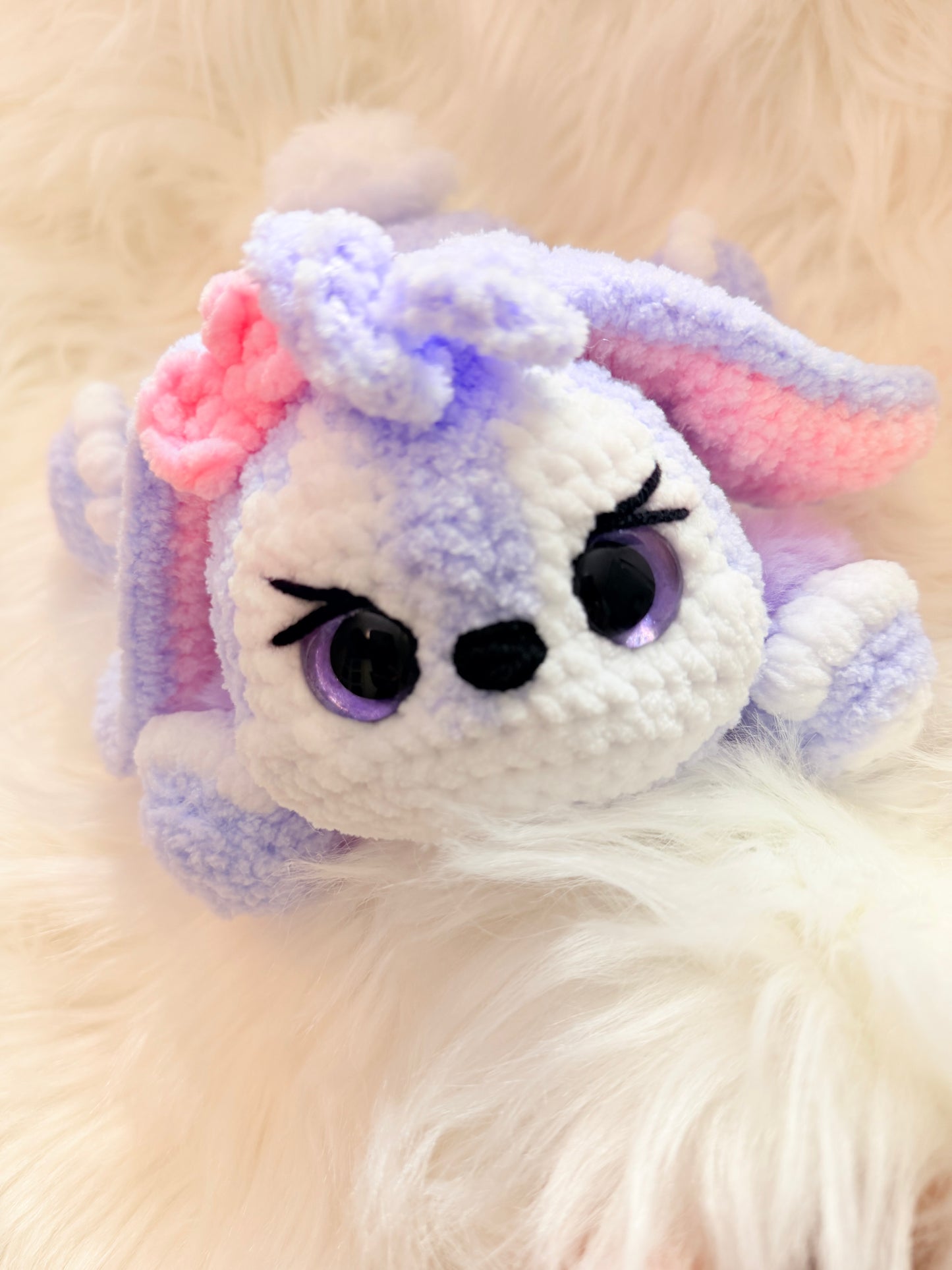 🤍💜 Amberly the Sweet Puppi – Lilac Cloud Edition
