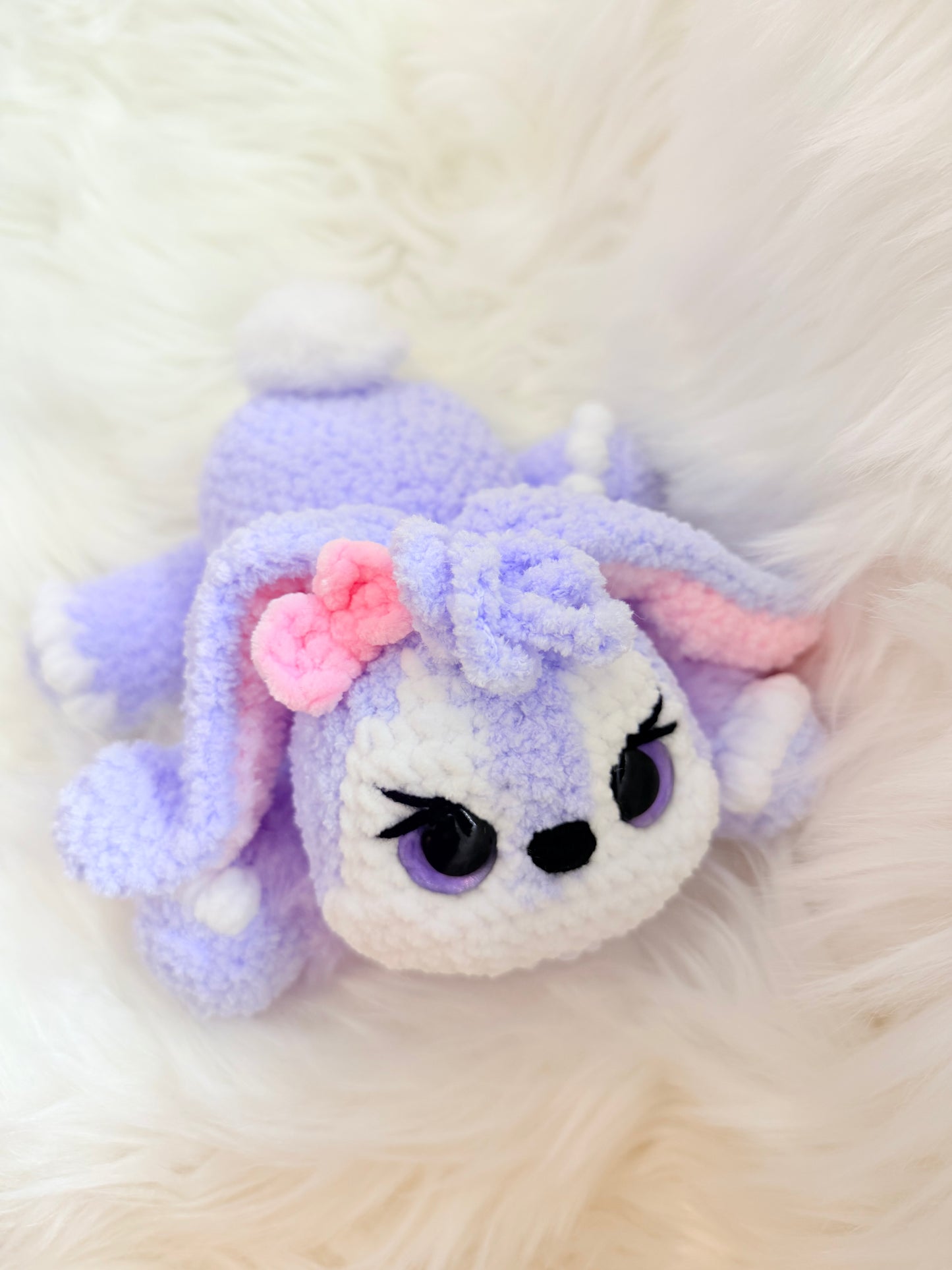 🤍💜 Amberly the Sweet Puppi – Lilac Cloud Edition