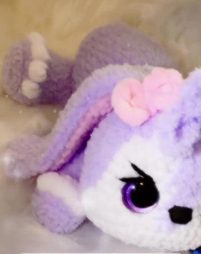 🤍💜 Amberly the Sweet Puppi – Lilac Cloud Edition